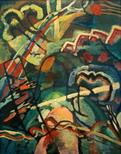 Picture with White Border by Wassily Kandinsky